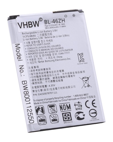 Batteria per dual - dual, sim